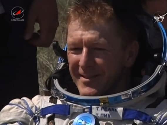 Tim Peake. Picture by PA.