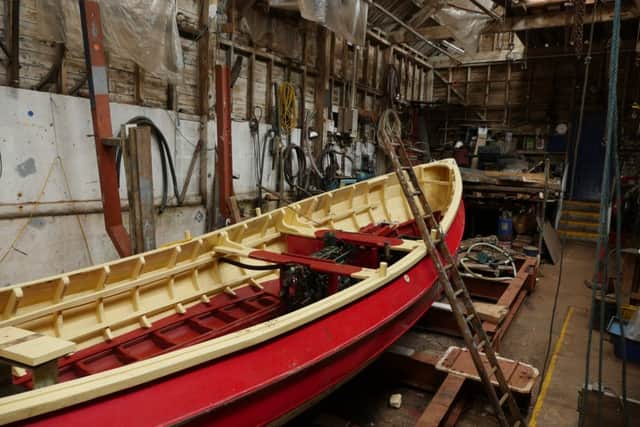 It is the last remaining traditional boatyard in the North East.