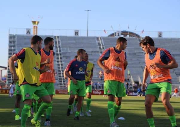 Sunderland v Club de Futbol Pachuca on their North American tour. Picture: David Mackie.