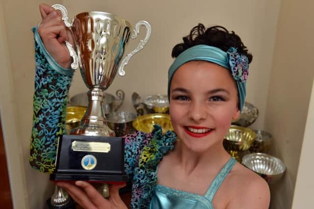 Holly Skiggs aged 12 has won the Cumbrian Modern Junior Championship for the third time