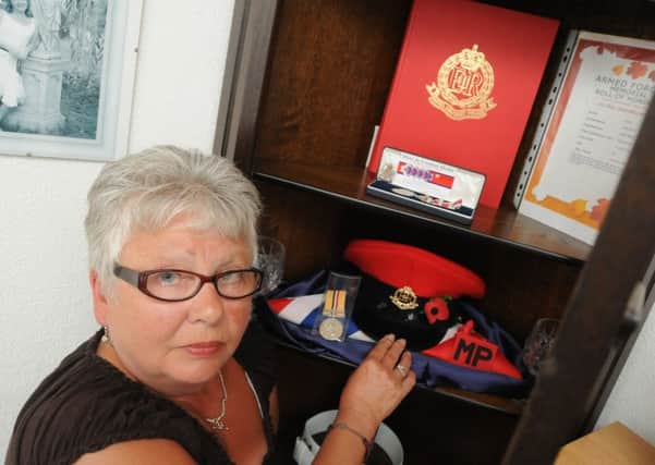 Corporal Paul Long's mother Pat.