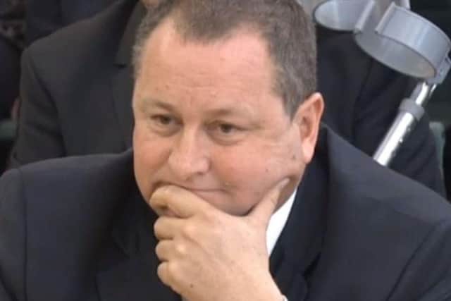 Sports Direct owner Mike Ashley.