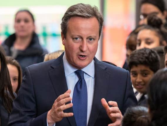 David Cameron. Picture by PA.