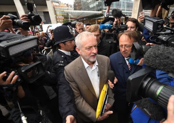 Under-pressure Jeremy Corbyn has won the backing of political figures in Jarrow.