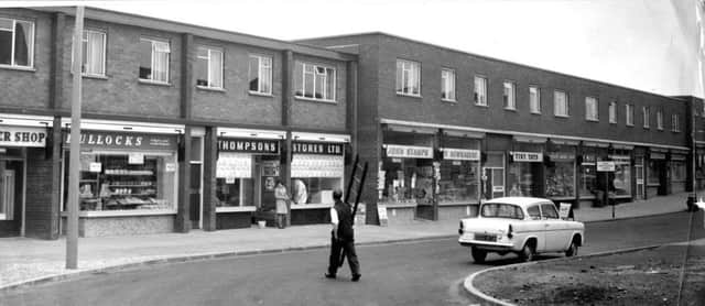 From  May 1962 is a picture of the New Green Street shopping centre