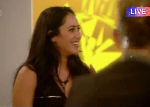 Marnie as she got to know her fellow CBB contestants as she entered the house.
