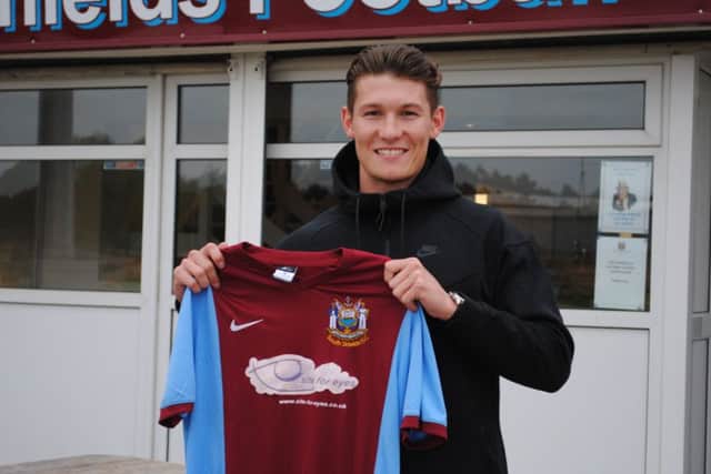 Dillon Morse joined South Shields from Blyth Spartans during the summer.