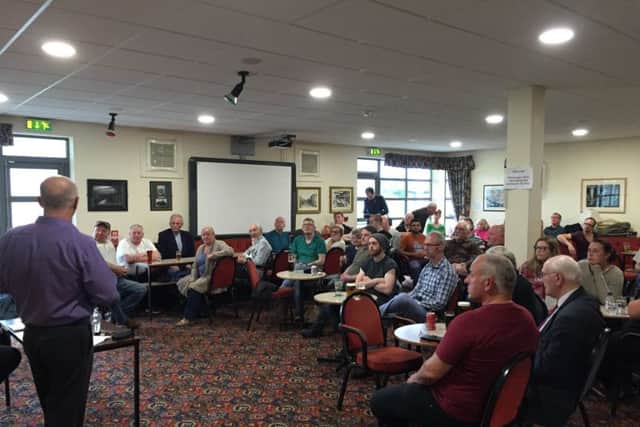 Harton & Westoe Miners Banner Group held a public meeting in South Shields in support of Jeremy Corbyn.