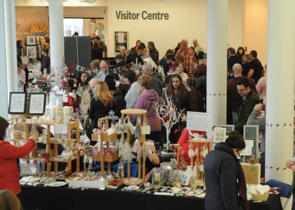 Festive shoppers can pick up a bargain at the Christmas Fair in South Shields.