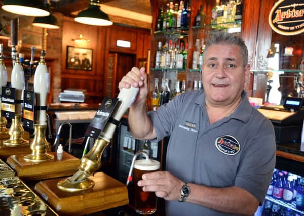 Arbier boss Mark Robinson is toasting a bright business future.