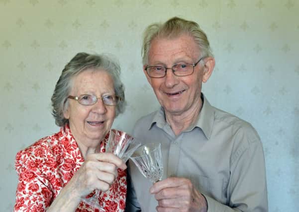 Alma and Tom Pigott are celebrating their diamond wedding anniversary