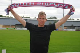 New South Shields keeper Chris Elliott settles in at Mariners Park