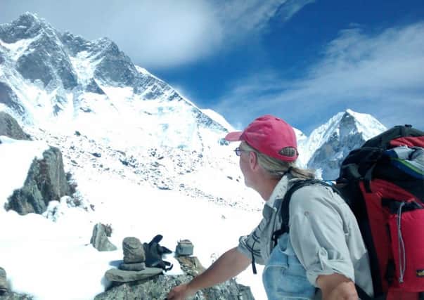 Steve Berry has set his sights on climbing Ama Dablam at the third time of asking.