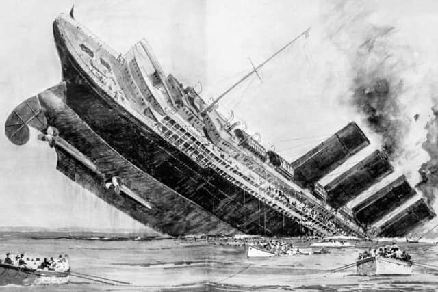 The sinking of the Lusitania caused a major change in attitude towards Germans.