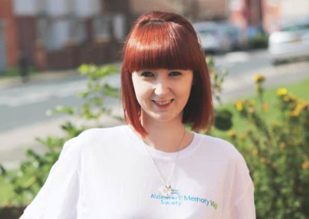 Sarah Robson, who will be taking part in the North East Memory Walk.