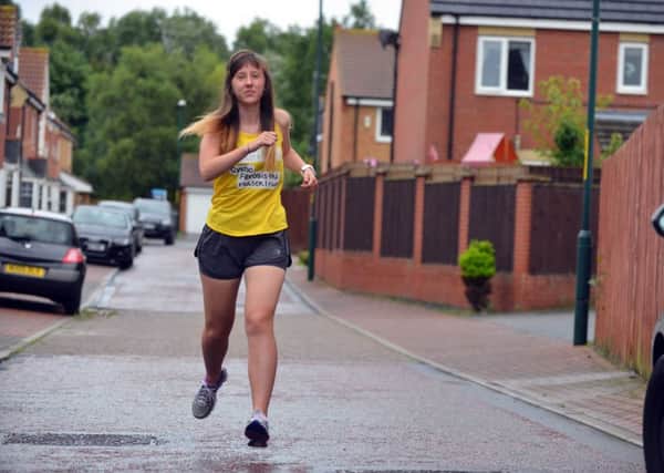 Kathleen Bancroft is to take part in the Great North Run for the Cystic Fibrosis Trust in memory of her best friend Kayleigh Barras.