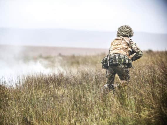 The soldier died in a live-firing exercise at Otterburn Training Area. Pic: MoD.