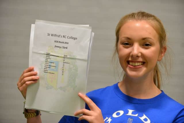 St Wilfrid's Roman Catholic College GCSE results
Jenny Clark