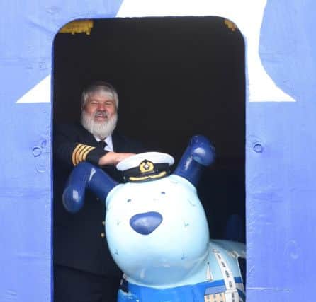 DFDS's Snowdog Skipper