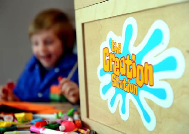 The Creation Station aims to help youngsters more creative.