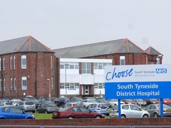 South Tyneside District Hospital.