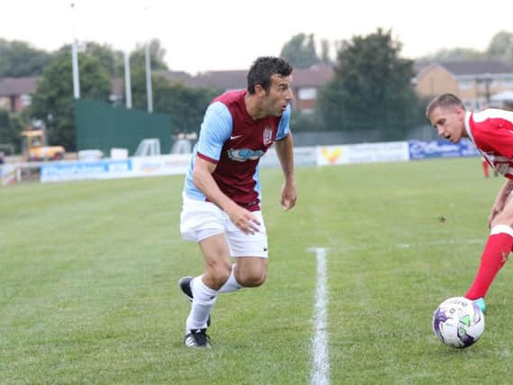 Julio Arca has committed his future to South Shields. Image by Peter Talbot.
