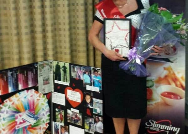 Alison Berry came out on top at the regional finals of Slimming World's Woman of the Year contest.