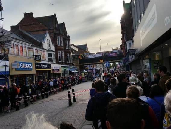 Gigantic Metro queues after last year's Great North Run