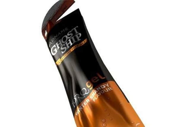 Winter Shandy energy gel.