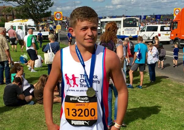 James Fleming completed the GNR despite suffering life changing injuries at 11 years old.