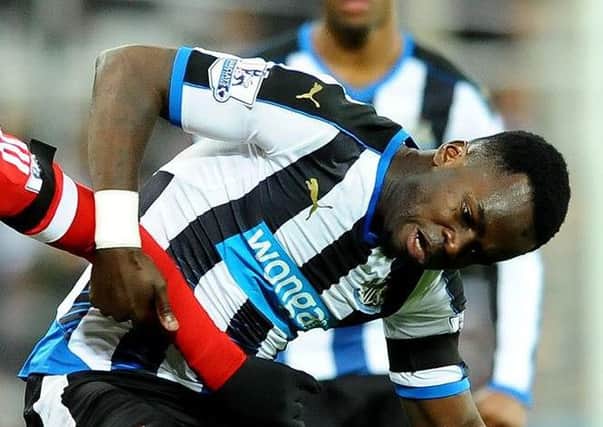 Cheick Tiote in action for Newcastle last season. Picture by Frank Reid