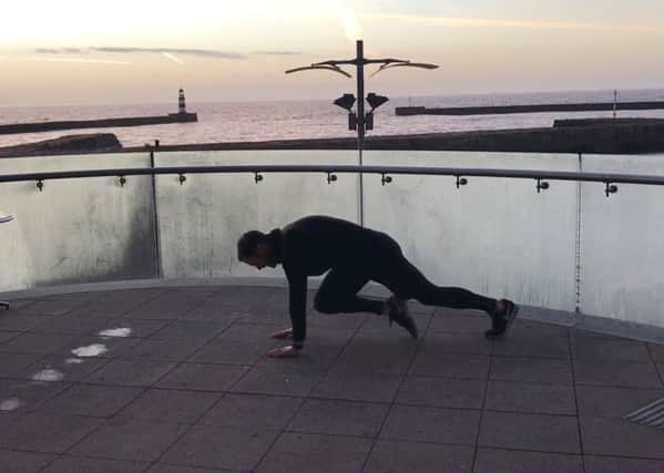 Fitness workout.