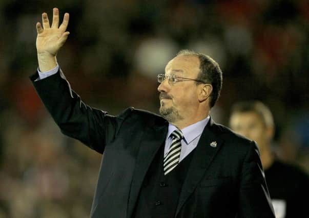 Newcastle United manager Rafa Benitez.