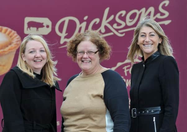 New staff (left to right) Victoria Hope, Rose Hotten and Gill Guthrie.