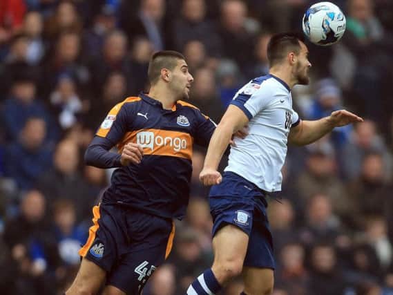 Aleksandar Mitrovic, left