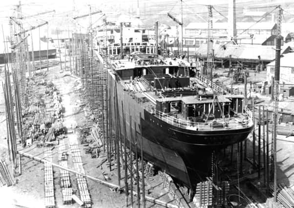 Men went from one shipyard to another, to wherever the work was.