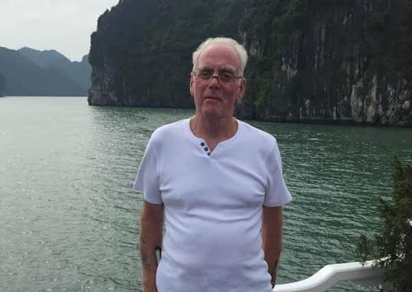 John Thompson, 74, will represent Blind Veterans UK at the national Remembrance Sunday commemorations.