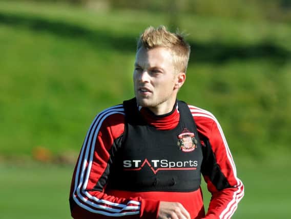 Sunderland midfielder Seb Larsson