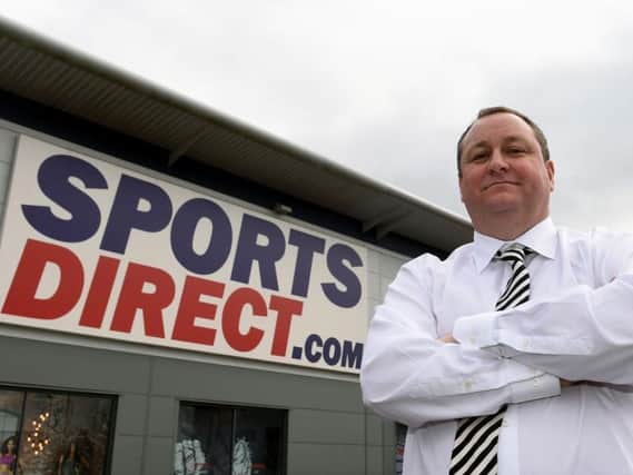Sports Direct founder Mike Ashley. Pic: PA.