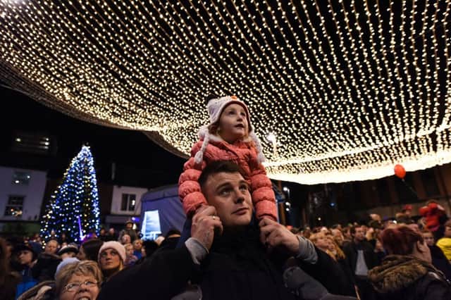 Crowds are set to gather for the three Christmas lights switch-ons in South Tyneside.