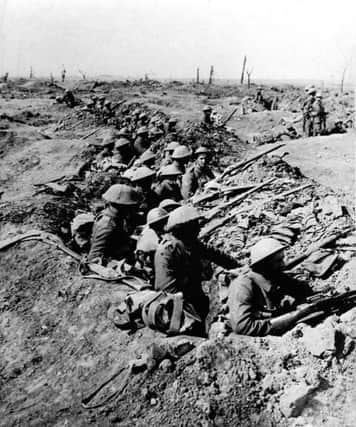 British troops in the First World War.