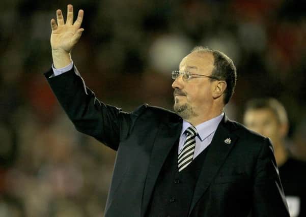 Newcastle United manager Rafa Benitez.