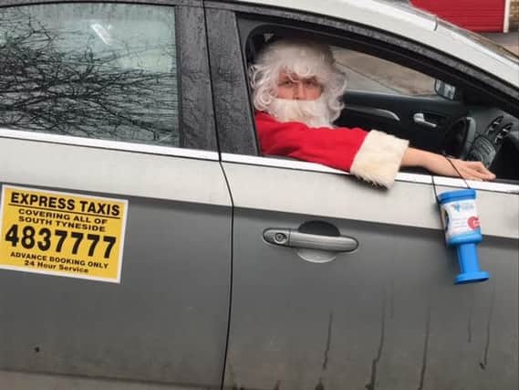 Taxi driver Darren Murphy will dress as Father Christmas once again to raise cash for charity.