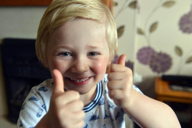 Caroline Calvert and family have riased over Â£5,000 for son William Calvert's research