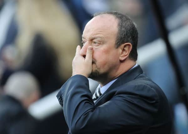 Newcastle United manager Rafa Benitez.