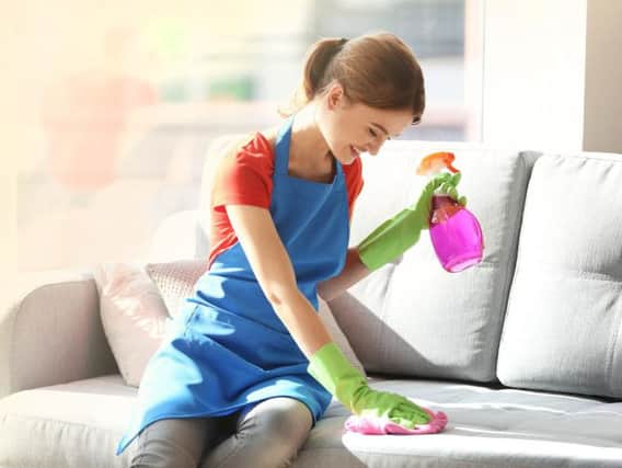 One in 10 of us admit to never cleaning the sofa. Pic: Shutterstock.
