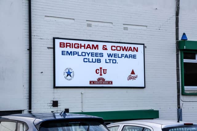 Brigham and Cowan Social Club.