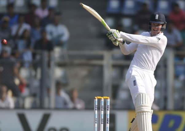 Keaton Jennings this morning