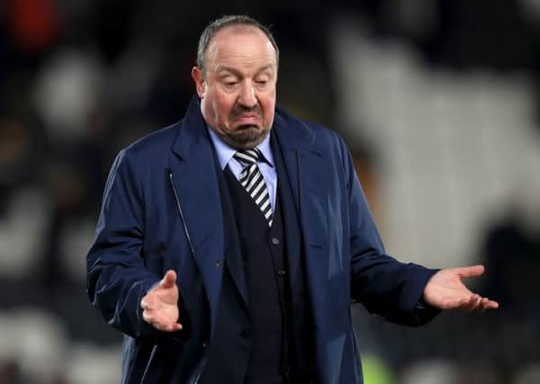 Newcastle United manager Rafael Benitez.