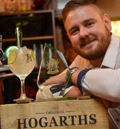Hogarths Shields Gazette Pub of the Year. Manager Martin Wood